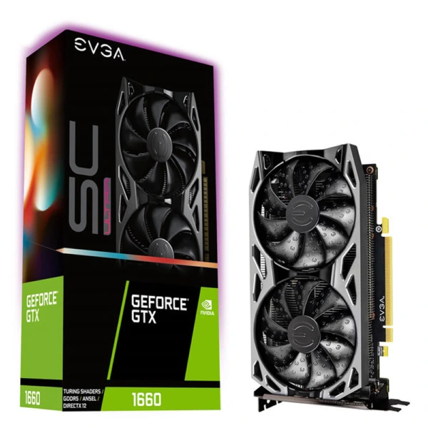 EVGA GeForce GTX 1660 SC ULTRA GAMING 6GB GDDR5