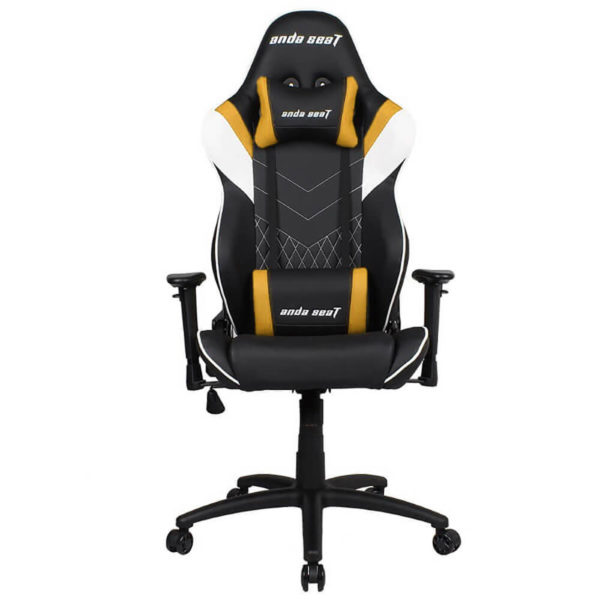 AndaSeat Assassin Black/Yellow V2 – Full PVC Leather 4D Armrest Gaming Chair