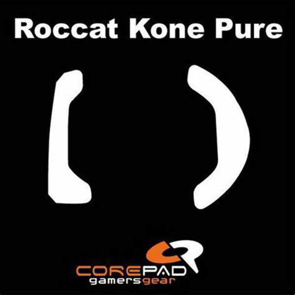 Corepad Skatez Pro For Roccat Kone Pure -100% PTFE Mouse Feet
