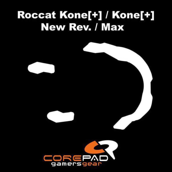 Corepad Skatez Pro For Roccat Kone / + / XTD -100% PTFE Mouse Feet
