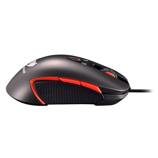 Cougar 400M Grey/Red RGB Led - Avago A3090 Optical Gaming Mouse
