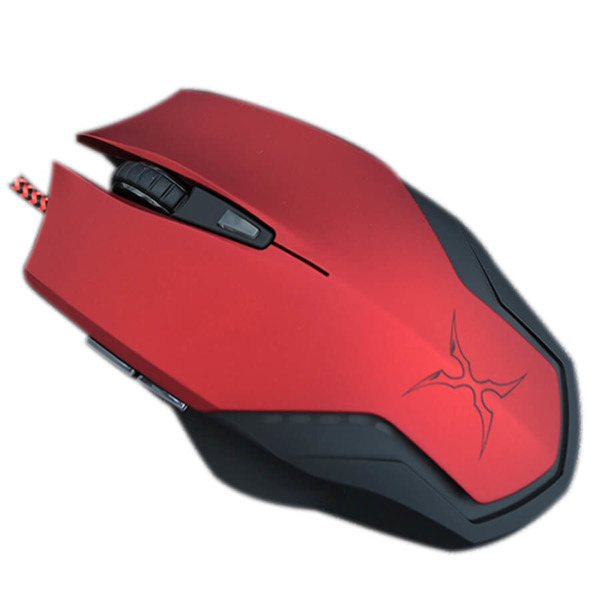 FoxXray Armor Red – Avago Optical Gaming Mouse