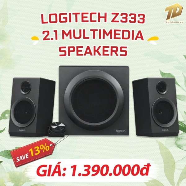Logitech Z333 2.1 – Multimedia Speaker