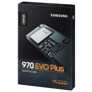 SSD Samsung 970 EVO Plus 500GB H5 Samsung 970 EVO Plus 500GB - M.2 2280 PCIe NVMe SSD