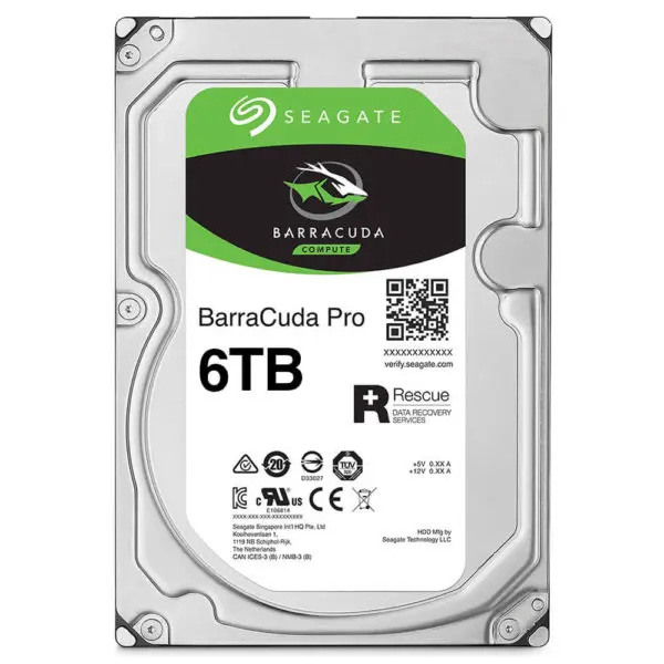 Seagate Barracuda Pro 6tb Hdd