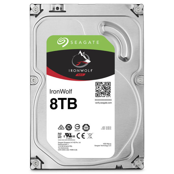 Seagate IronWolf 8000GB 7200rpm 256MB ST8000VN004