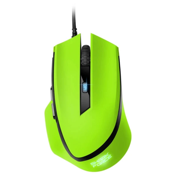 Sharkoon Shark Force Green - Gaming Optical Mouse