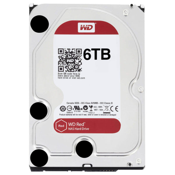 Western Digital Caviar Red 6TB – 24/7 256MB cache Sata 3-NAS Hard Disk Drive