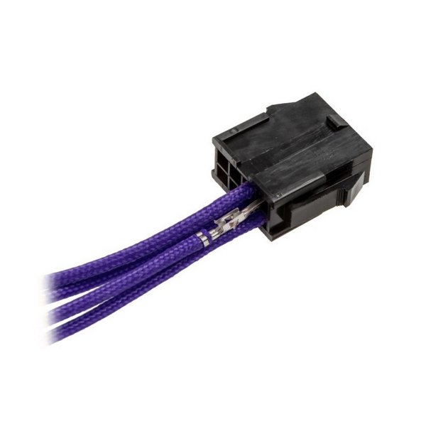 CableMod ModFlex™ Sleeved Wires Purple 4x20cm