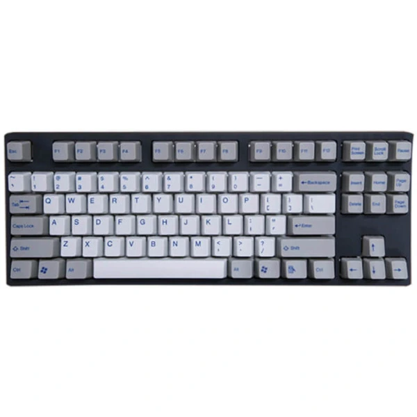 Tai-Hao Double Shot ABS White/Grey Mixed - Full 104 Keys