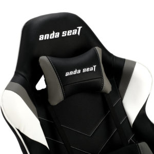 Anda Seat Assassin King V2 Blackwhitegrey – Full Pvc Leather 5d Armrest Gaming Chair H10