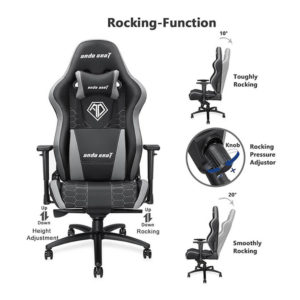 Anda Seat Spirit King Black:grey H4