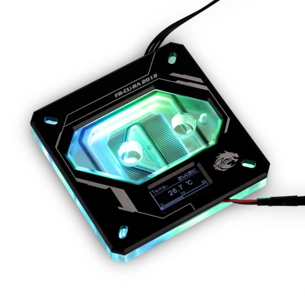 Bykski FR-CU-RA-2018 Black - Digital RGB Temperature LCD Cpu Blocks