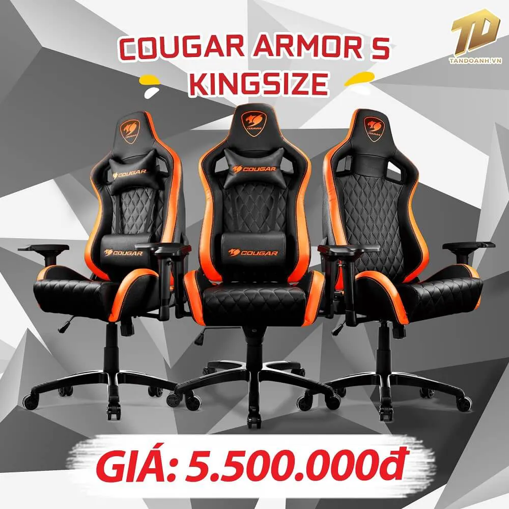 COUGAR Armor Air Gaming Chair (Black)