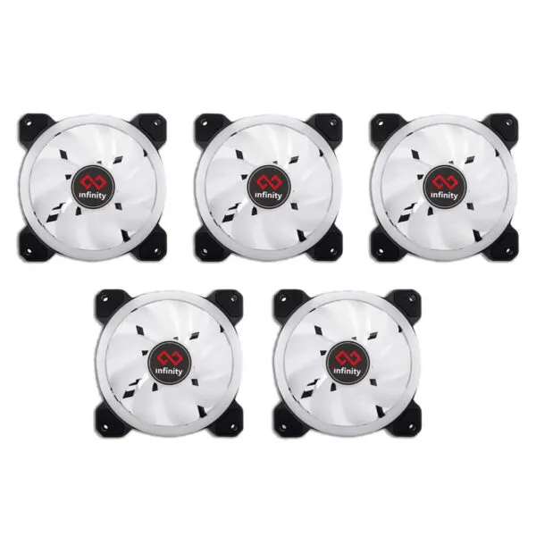 Infinity Spectrum - 5X Dual-Side RGB Fan Set