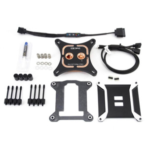 XSPC RayStorm Pro Black Custom Led – Premium Cpu WaterBlock h3 XSPC RayStorm Pro Black Custom Led - Premium Cpu WaterBlock