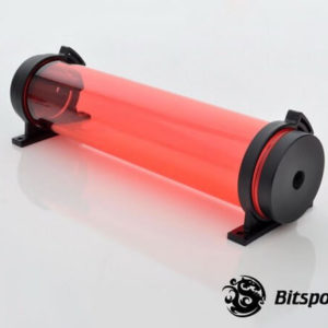 Bitspower Z-Multi 250 (Ice Red Body & Black Cap ) - Reservoir