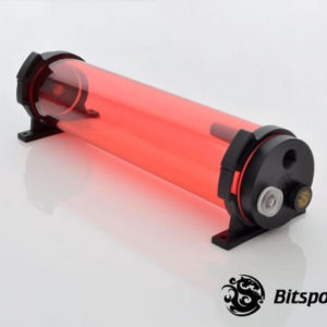Bitspower Z-Multi 250 (Ice Red Body & Black Cap ) - Reservoir