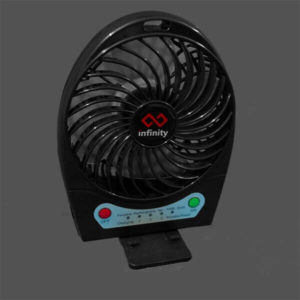 infinity tornado black quat mini kiem pin du phong Infinity Tornado Black - Quạt Mini Kiêm Pin Dự Phòng