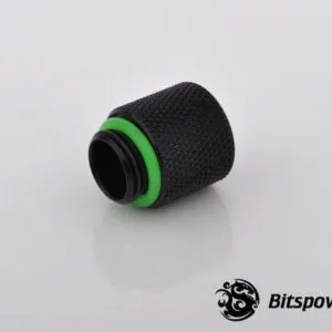 Bitspower G1,4'' Matt Black Ig1,4'' Extender 15mm