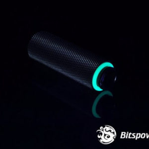 Bitspower G14 Matt Black IG14 Extender 50MM 3 Bitspower G1,4'' Matt Black Ig1,4'' Extender 50mm 3