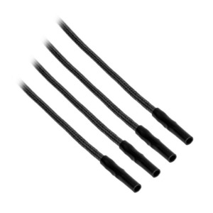 CableMod ModFlex™ Sleeved Wires Black 4x40cm H2 CableMod ModFlex™ Sleeved Wires Black 4x40cm