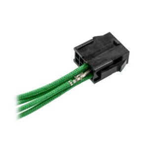 CableMod ModFlex™ Sleeved Wires Green 4x20cm