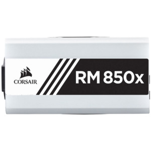 Corsair RMx White Series™ RM850x (2021) - 850 Watt 80 PLUS® Gold Certified Fully Modular PSU