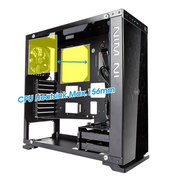 In Win 805 Aluminium & Tempered Glass Mid Tower Case H3