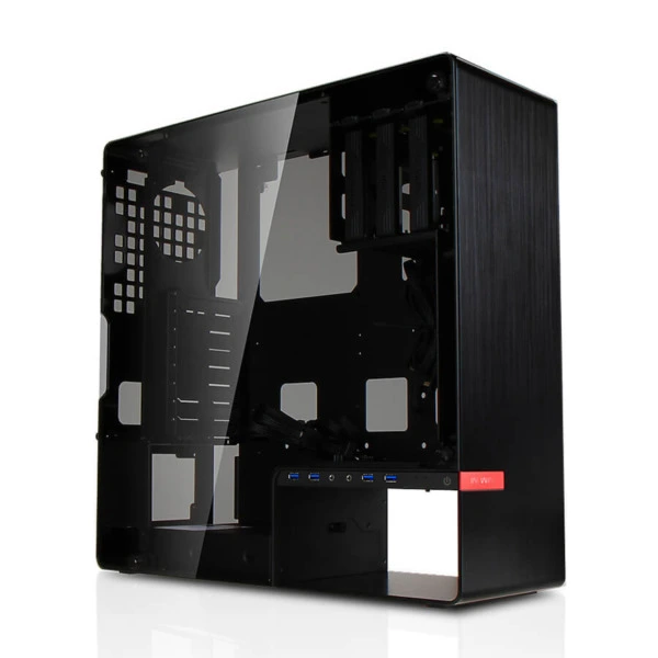 In-Win 904 Plus Black - Aluminium&Tempered Glass Hi-end Case