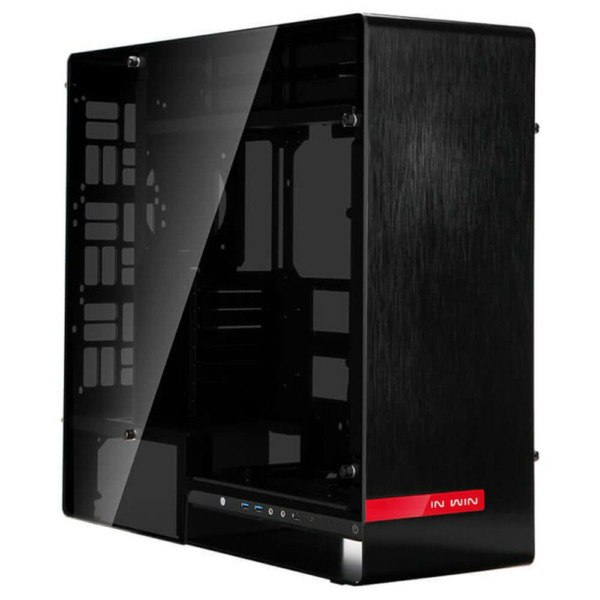 In-Win 909 Black Edition – Aluminium & Tempered Glass Full-Tower Case