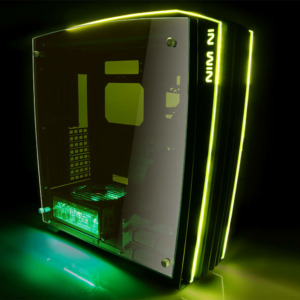 In Win H Frame 2.0 Green Black H2 In-Win H-Frame Black Green 2.0 + SII-1065W - 30th Anniversary Premium Signature Combo