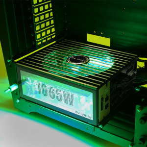 In Win H Frame 2.0 Green Black H3 In-Win H-Frame Black Green 2.0 + SII-1065W - 30th Anniversary Premium Signature Combo