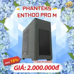 Phanteks Enthoo Pro M Titanium Green