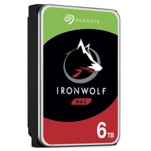 Seagate IronWolf 6TB NAS H2 Seagate IronWolf 6TB NAS HDD - 3.5Inch/ 5400rpm/ Cache 256MB/ SATA3 - ST6000VN006