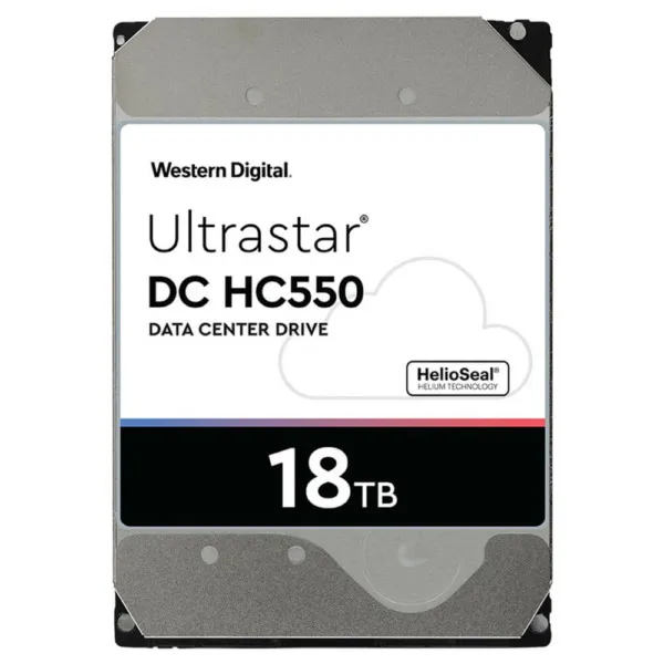 ENTERPRISE WD ULTRASTAR DC 18TB - 3.5" - 256MB CACHE - 7200RPM - SATA