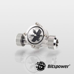 bitspower bitspower flow indicator silver shining 2 Bitspower Bitspower Flow Indicator Silver Shining