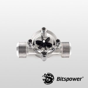 Bitspower Bitspower Flow Indicator Silver Shining