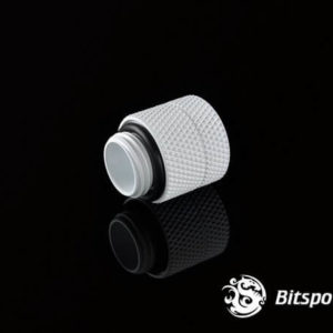Bitspower G1/4'' Deluxe White Anti-Twist Adapter