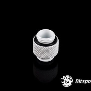 bitspower g14 deluxe white dual g14 fitting 3 Bitspower G1/4'' Deluxe White Dual G1/4'' Fitting