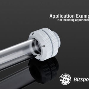 Bitspower G1/4'' Deluxe White Enhance Multi-Link For OD 12MM