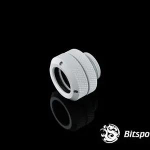 Bitspower G1/4'' Deluxe White Enhance Multi-Link For OD 14MM