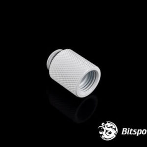 bitspower g14 deluxe white ig14 extender 20mm 3 Bitspower G1/4'' Deluxe White IG1/4'' Extender-20MM