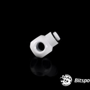 bitspower g14 deluxe white q plus rotary ig14 x4 extender 2 Bitspower G1/4'' Deluxe White Q Plus-Rotary IG1/4''X4 Extender