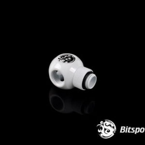bitspower g14 deluxe white q plus rotary ig14 x4 extender 3 Bitspower G1/4'' Deluxe White Q Plus-Rotary IG1/4''X4 Extender