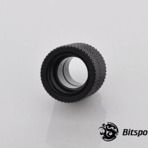 bitspower g14 matt black anti twist adapter 3 Bitspower G1/4'' Matt Black Anti-Twist Adapter