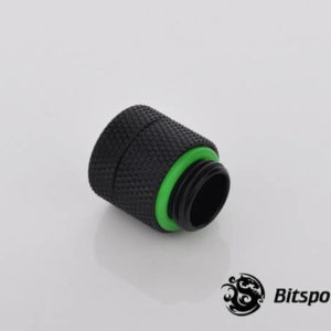 Bitspower G1/4'' Matt Black Anti-Twist Adapter