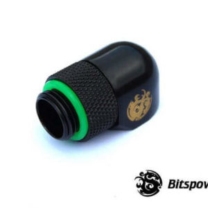 Bitspower G1/4'' Matt Black Rotary 90-Degree IG1/4'' Extender