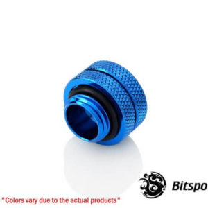 bitspower g14 royal blue enhance multi link for od 12mm 3 Bitspower G1/4'' Royal Blue Enhance Multi-Link For OD 12MM