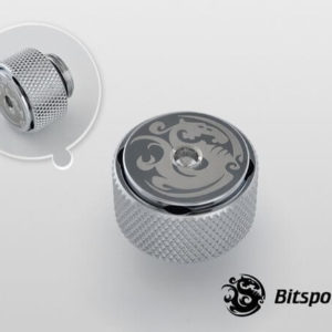Bitspower G1/4'' Silver Shining AIR-Exhaust Fitting
